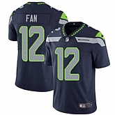 Nike Seattle Seahawks #12 Fan Steel Blue Team Color NFL Vapor Untouchable Limited Jersey,baseball caps,new era cap wholesale,wholesale hats